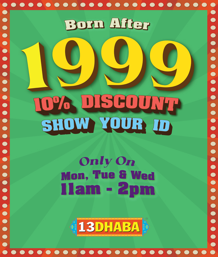 Born after 1999 get 10% Off